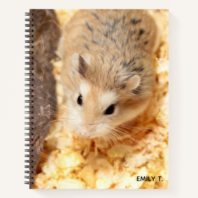 Carnet Hammyville - Cute Hamster (Devant)