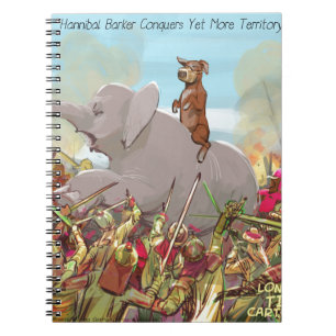 Carnet Hannibal Barker Conquiert Funny Gifts T-Shirts Tas