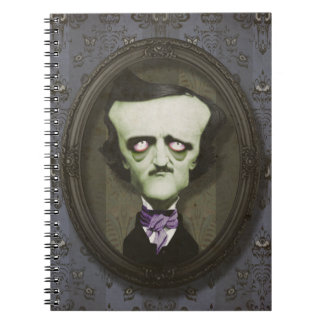Carnet hanté de Poe de zombi