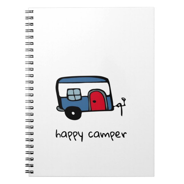 Carnet Happy Camper (Devant)
