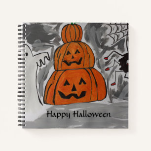 Carnet Happy Halloween Spiral Notebook