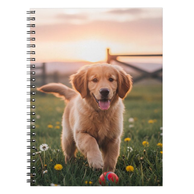 Carnet Happy Puppy Spiral Notebook (Devant)