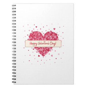Carnet Happy Valentine's Day 2023 ,Love You My Sweetheart