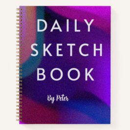 Carnet Hardcover Sketchbook with bright colors