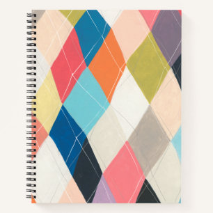 Carnet Harlequin Hopscotch - Motif Jacquard