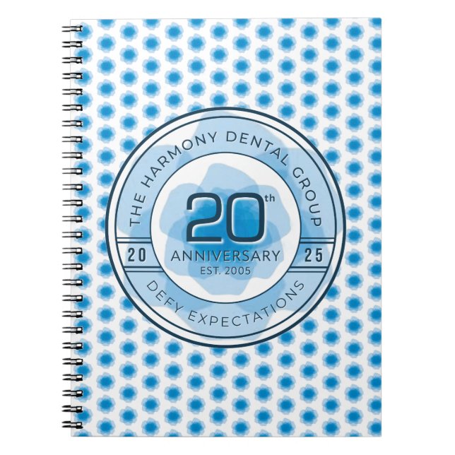 Carnet Harmony Dental 20th Anniversary Notebook (Devant)