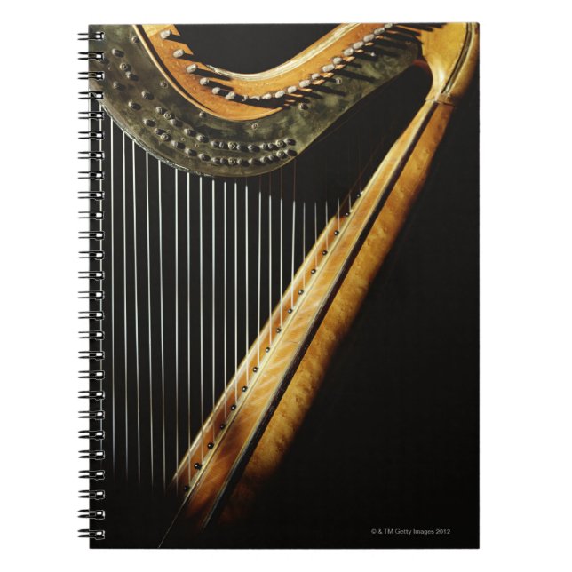 Carnet Harpe éclairée (Devant)