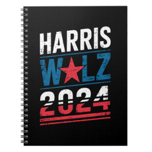 Carnet Harris Waltz 2024 Élection Kamala Harris Tim Waltz
