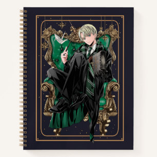 Carnet HARRY POTTER™   Anime Draco Malfoy Seated