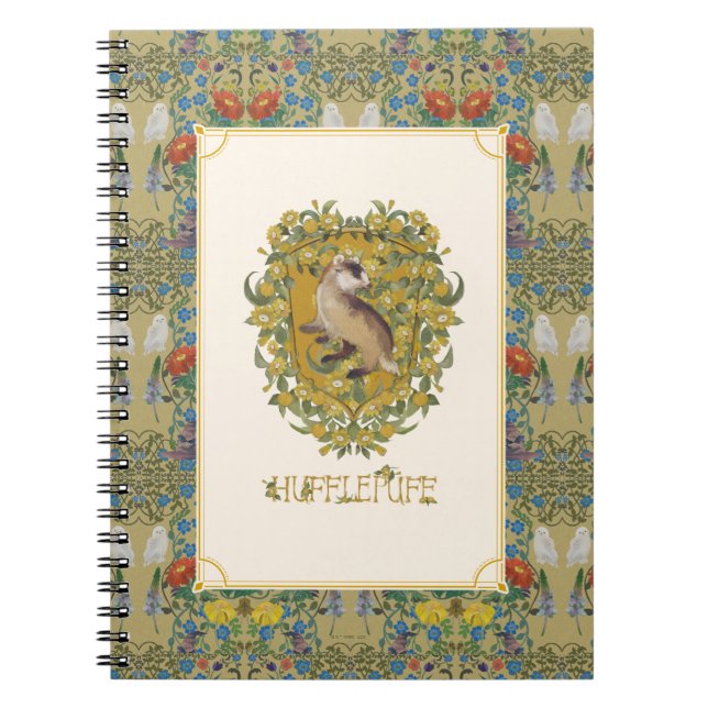 CARNET HARRY POTTER™ | BLASON D'HUFFLEPUFF™ (Devant)