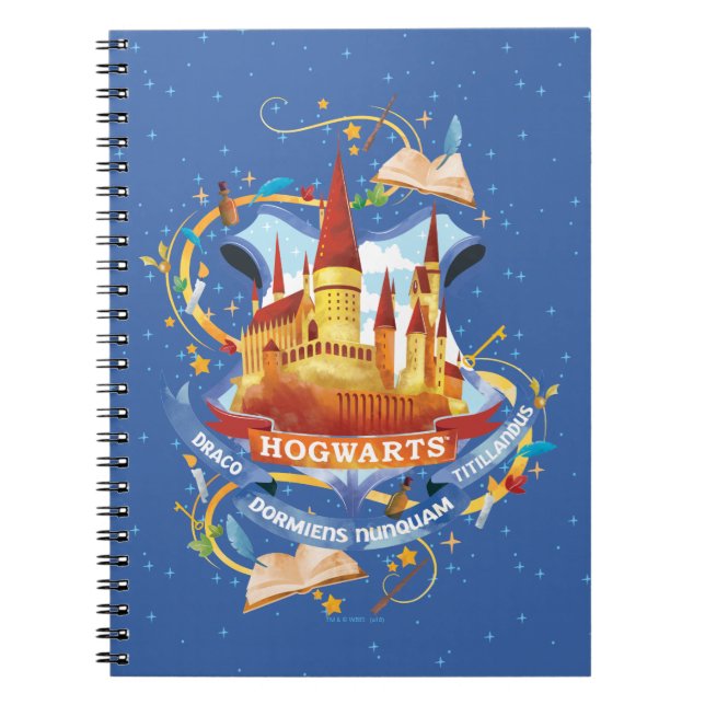 Carnet Harry Potter | Château de charme HOGWARTS™ (Devant)