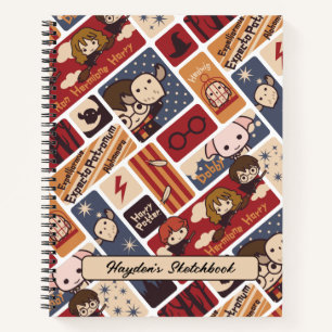 Carnet Harry Potter Dessin Motif de scènes de dessin