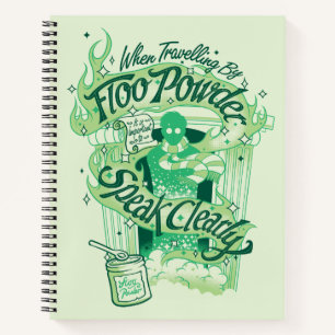 Carnet Harry Potter Graphique de typographie de la poud