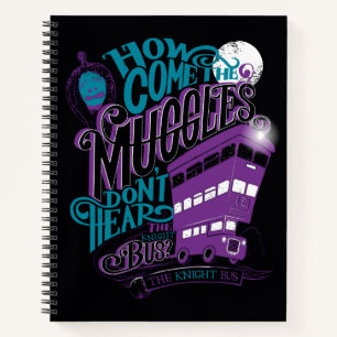 Carnet Harry Potter   Graphique de typographie du Knight 