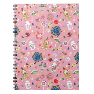 Carnet HARRY POTTER™ Grenouilles au chocolat et Motif d