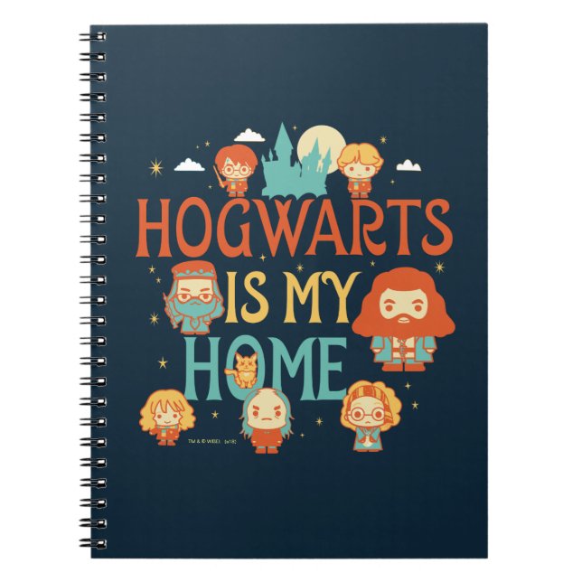 CARNET HARRY POTTER™ | HOGWARTS™ EST MA MAISON (Devant)