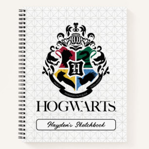 Carnet Harry Potter HOGWARTS™ Pride School Crest Sketch