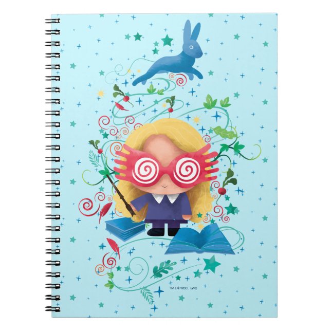 Carnet Harry Potter | Luna Lovegood Graphique (Devant)