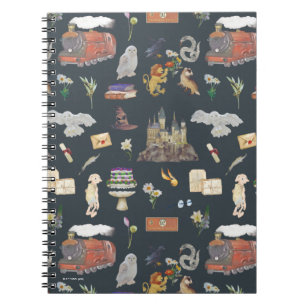 Carnet HARRY POTTER™   Motif d'icônes