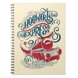Carnet Harry Potter   Typographie Express Hogwarts