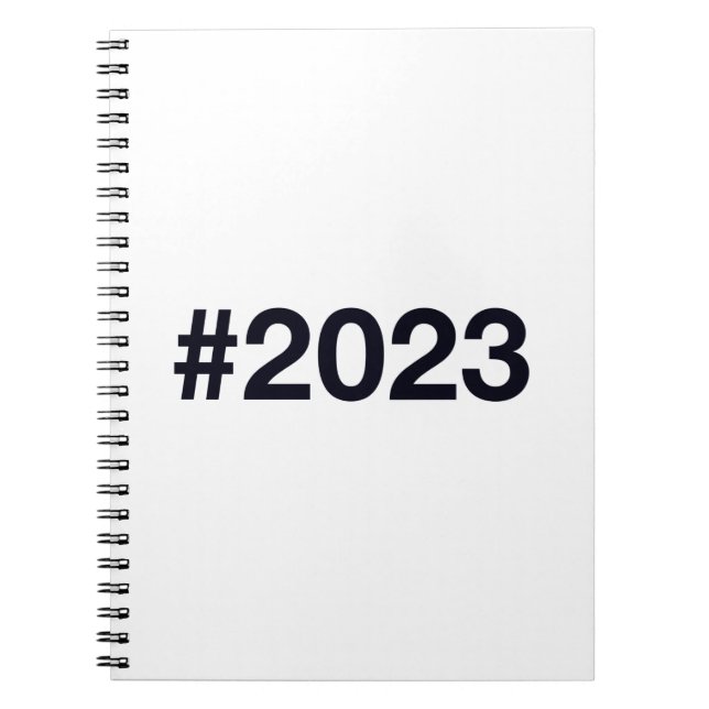 Carnet Hashtag 2023 (Devant)