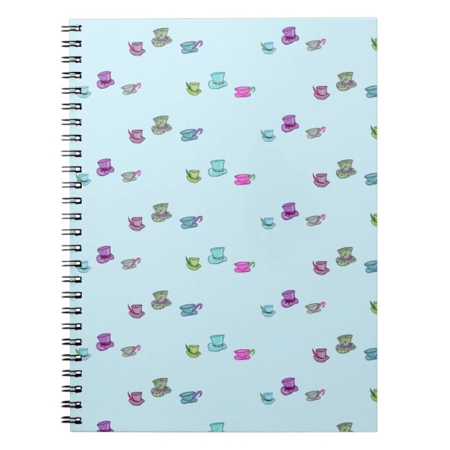 Carnet Hatter Green (Devant)