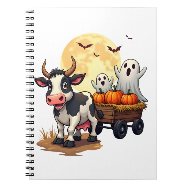 Carnet Haunted Hayride Cow (Devant)