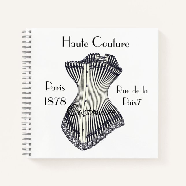 Carnet Haute Couture Corset Thunder_Cove (Devant)