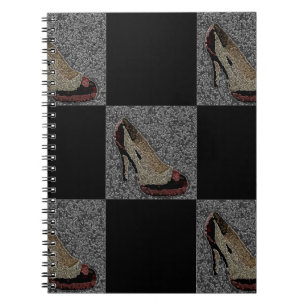 Carnet Hauts talons texturés