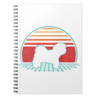 Carnet Havanais Retro Vintage Amoureux des chiens 80s Sty