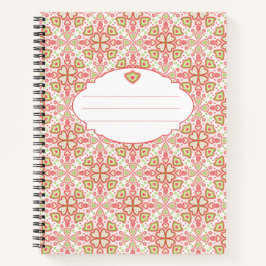 Carnet Heart Pattern Notebook – Customize Interior Pages