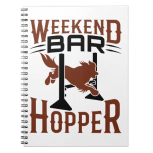 Carnet Heekend Bar Hopper Agility Dog Trainer Propriétair