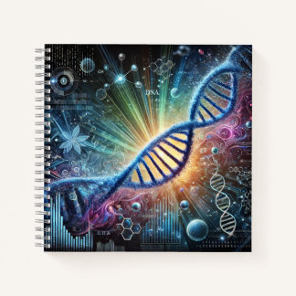 Carnet Hélice lumineuse, chromosomes et biologie molécula
