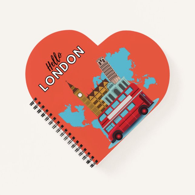 Carnet Hello London (Devant)