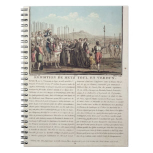 Carnet Henri II (1519-59) reçoit les clés de Metz, Toul
