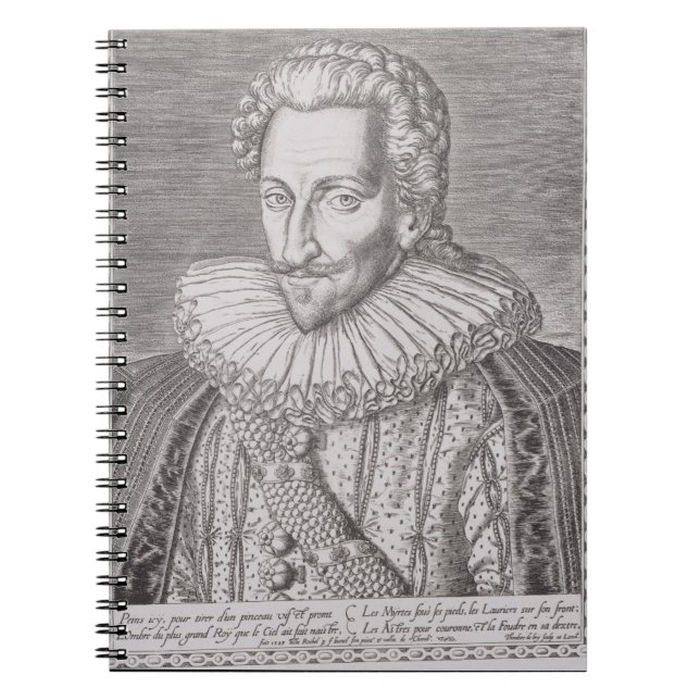 Carnet Henri IV (1553-1610) comme roi de la Navarre, 1589 (Devant)