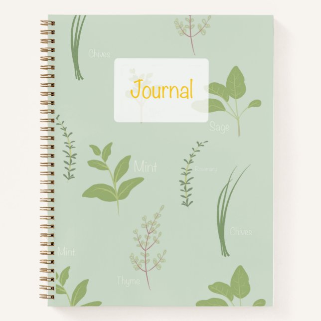 Carnet Herbe (Devant)
