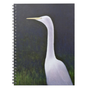 Carnet Héron blanc