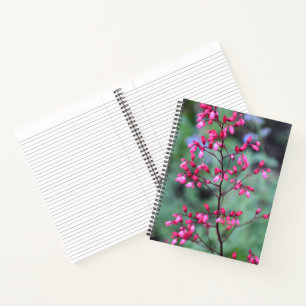 Carnet Heuchera Coral Bells Floral