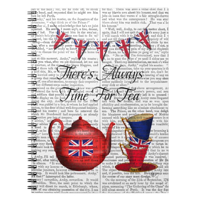 Carnet Heure Du Thé 2 (Devant)