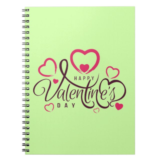 CARNET HEUREUSE SAINTE-VALENTIN ! (Devant)