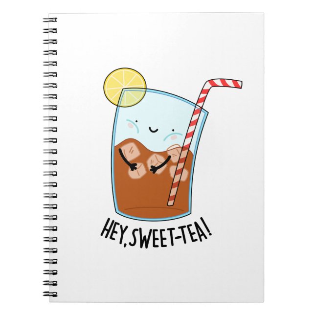 Carnet Hey Swee-Tea Punaiserie de Thé Sucré Drôle  (Devant)
