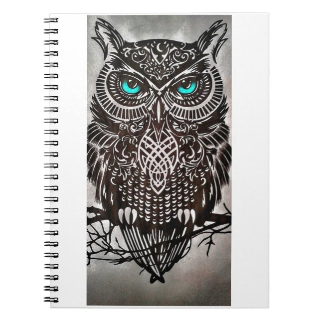 Carnet hibou (Devant)