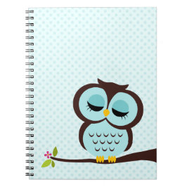 Carnet Hibou d'Aqua