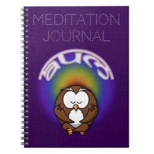 Carnet hibou du yoga