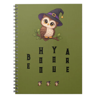 Carnet Hibou mignon