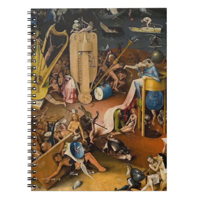 Carnet Hieronymus Bosch-Le Jardin de l'Enfer (Devant)