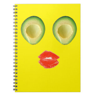 Carnet Hilarié Avocado Face 4Keith