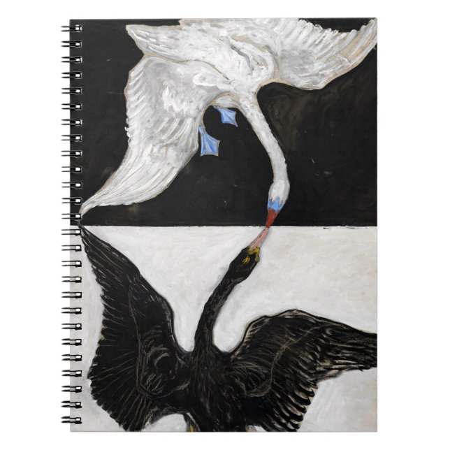 Carnet Hilma Af Klint Swan no 1 (Devant)