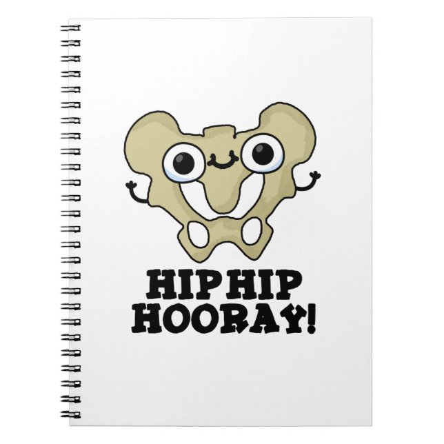 Carnet Hip Hip Hop Funny Anatomy Pun (Devant)